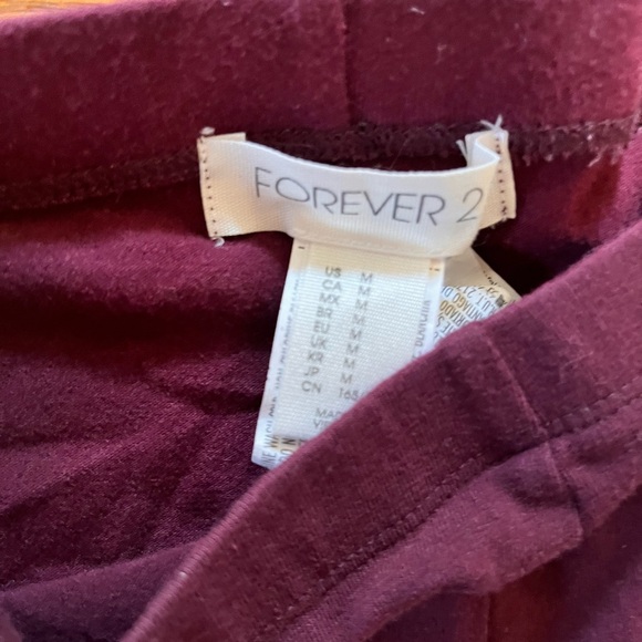 LOT of 2 FOREVER 21 Leggings - Picture 3 of 3